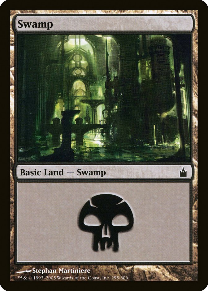 Swamp (295) [Ravnica: City of Guilds] | PLUS EV GAMES 