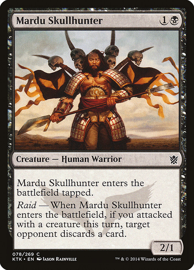 Mardu Skullhunter [Khans of Tarkir] | PLUS EV GAMES 