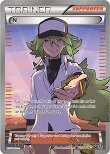 N (105a/124) (Alternate Art Promo) [XY: Fates Collide] | PLUS EV GAMES 