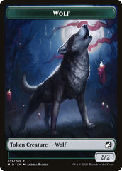 Wolf (013) // Treasure (015) Double-sided Token [Challenger Decks 2022 Tokens] | PLUS EV GAMES 