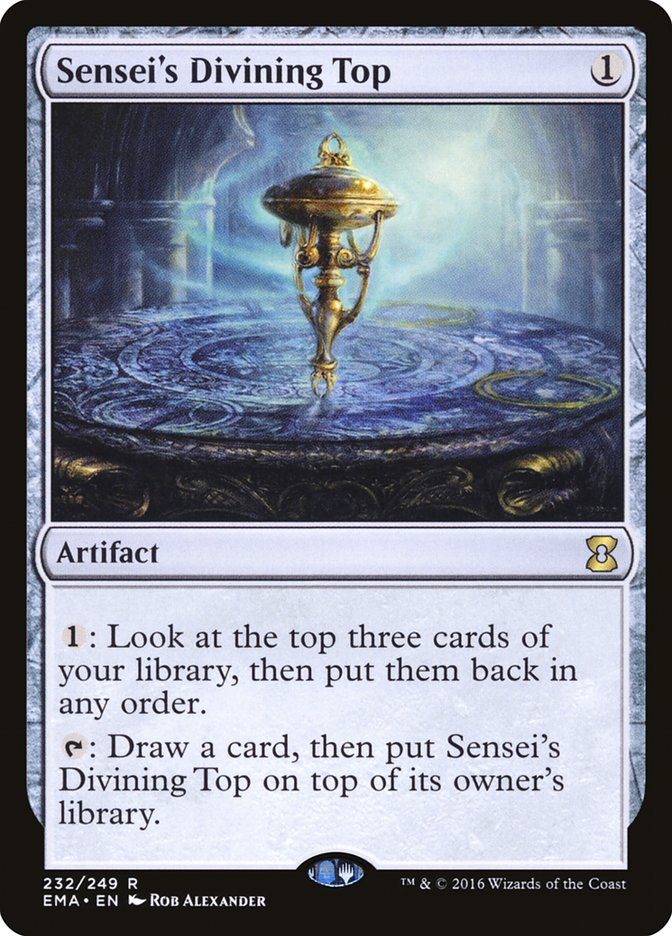 Sensei's Divining Top [Eternal Masters] | PLUS EV GAMES 