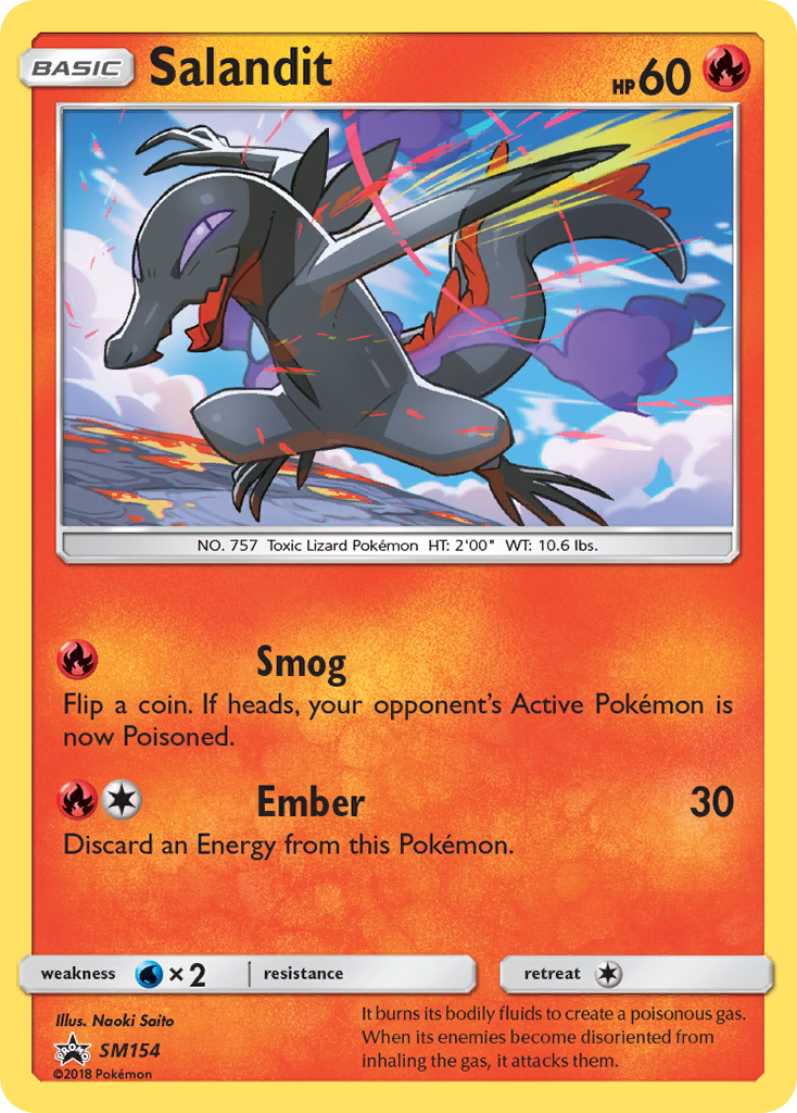 Salandit [SM Black Star Promos]