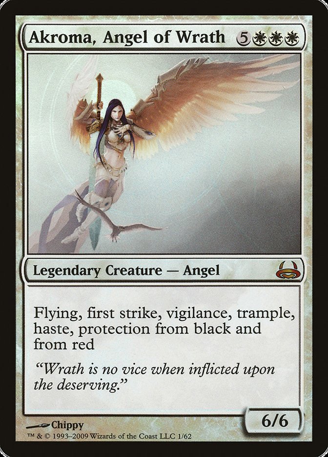 Akroma, Angel of Wrath [Duel Decks: Divine vs. Demonic] | PLUS EV GAMES 