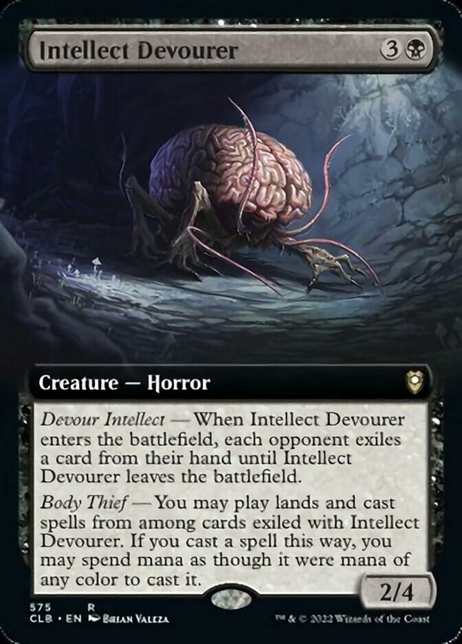 Intellect Devourer (Extended Art) [Commander Legends: Battle for Baldur's Gate] | PLUS EV GAMES 