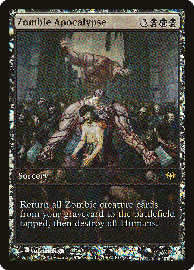 Zombie Apocalypse (Game Day) [Dark Ascension Promos] | PLUS EV GAMES 