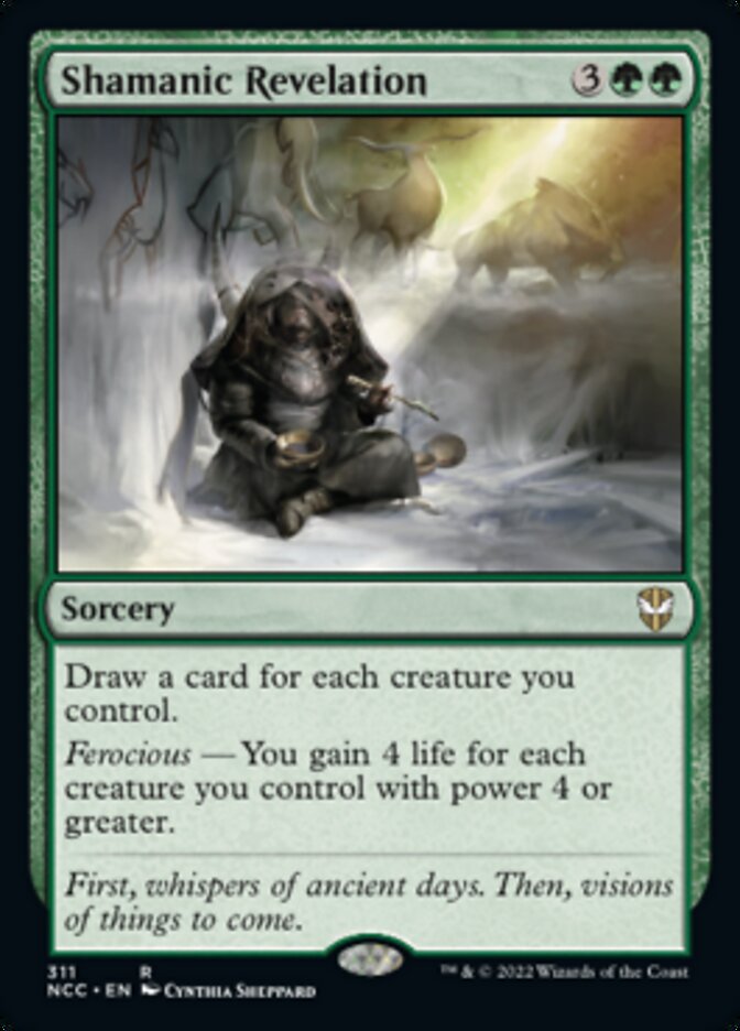 Shamanic Revelation [Streets of New Capenna Commander] | PLUS EV GAMES 