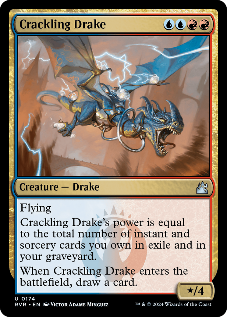 Crackling Drake [Ravnica Remastered] | PLUS EV GAMES 