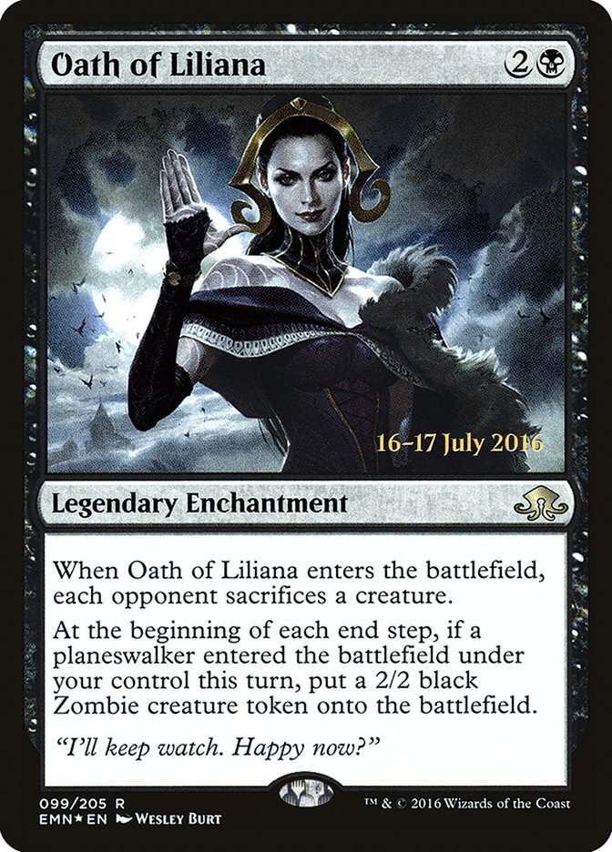 Oath of Liliana  [Eldritch Moon Prerelease Promos] | PLUS EV GAMES 