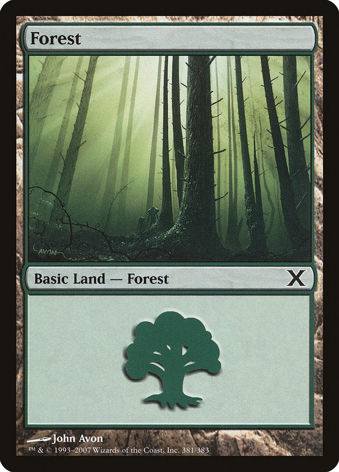 Forest (381) [Tenth Edition] | PLUS EV GAMES 