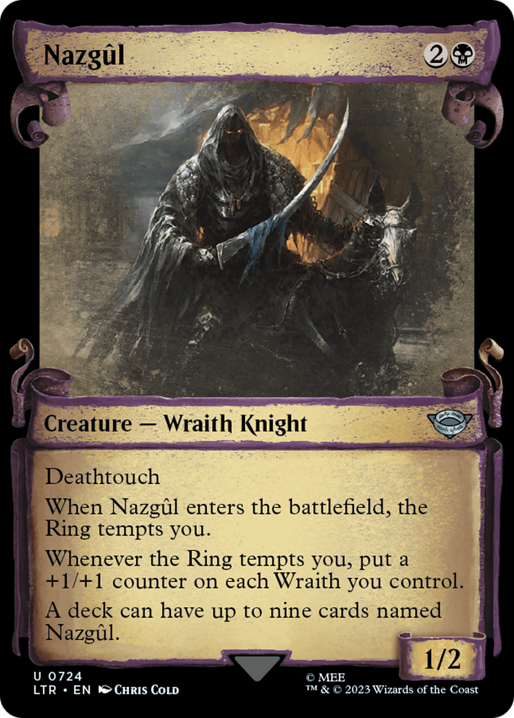 Nazgul (0724) [The Lord of the Rings: Tales of Middle-Earth Showcase Scrolls] | PLUS EV GAMES 