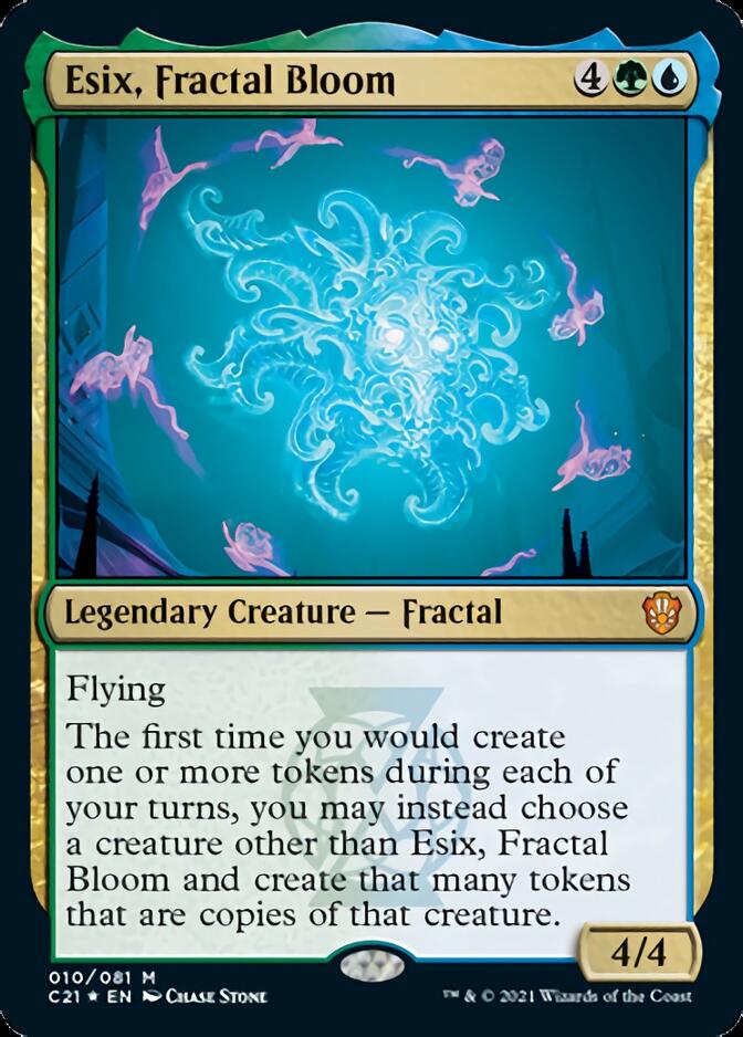 Esix, Fractal Bloom [Commander 2021] | PLUS EV GAMES 