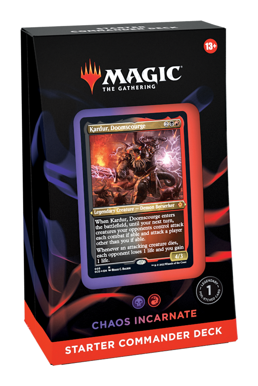 Starter Commander Deck (Chaos Incarnate) | PLUS EV GAMES 