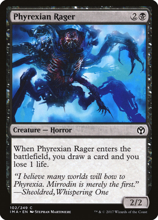 Phyrexian Rager [Iconic Masters] | PLUS EV GAMES 