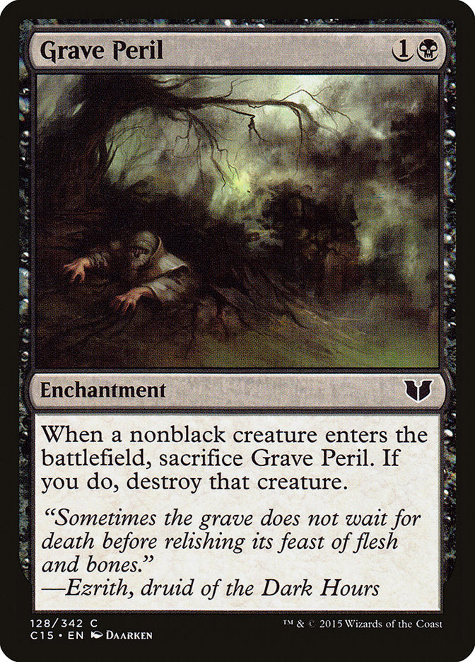 Grave Peril [Commander 2015] | PLUS EV GAMES 