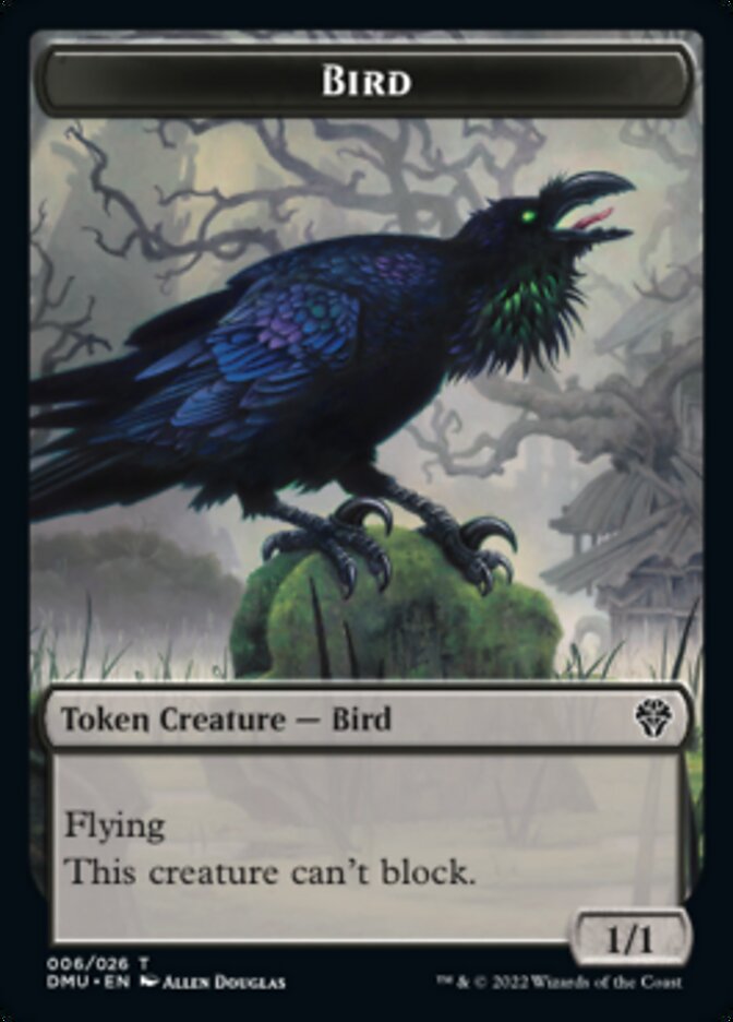 Bird Token (006) [Dominaria United Tokens] | PLUS EV GAMES 