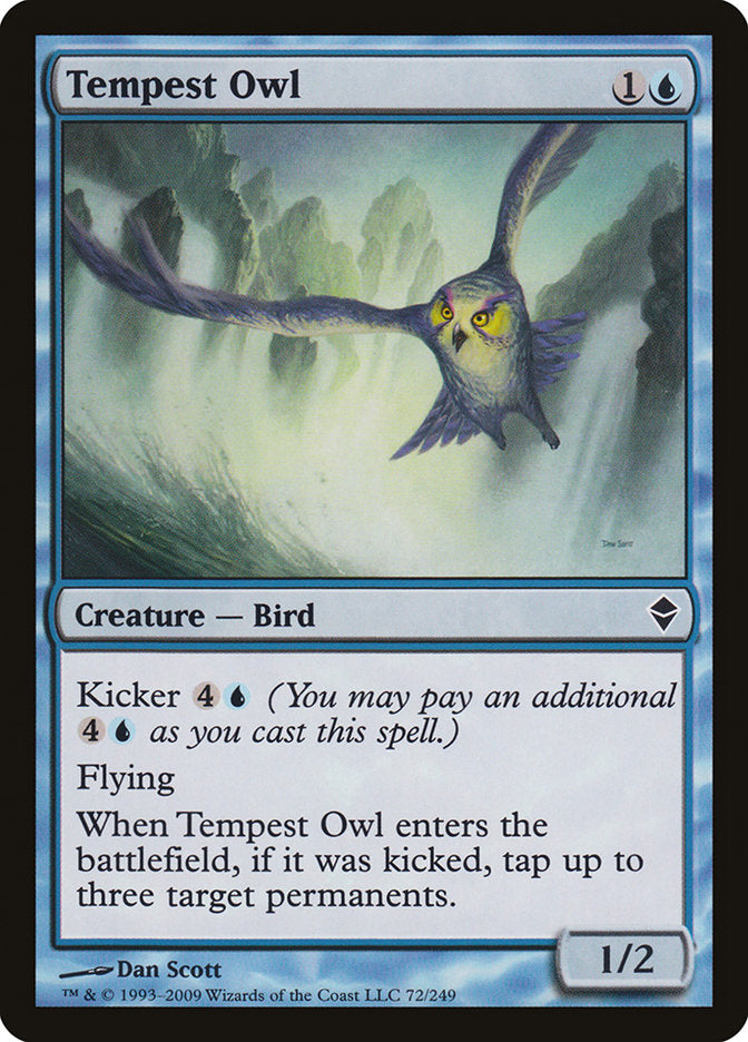 Tempest Owl [Zendikar] | PLUS EV GAMES 