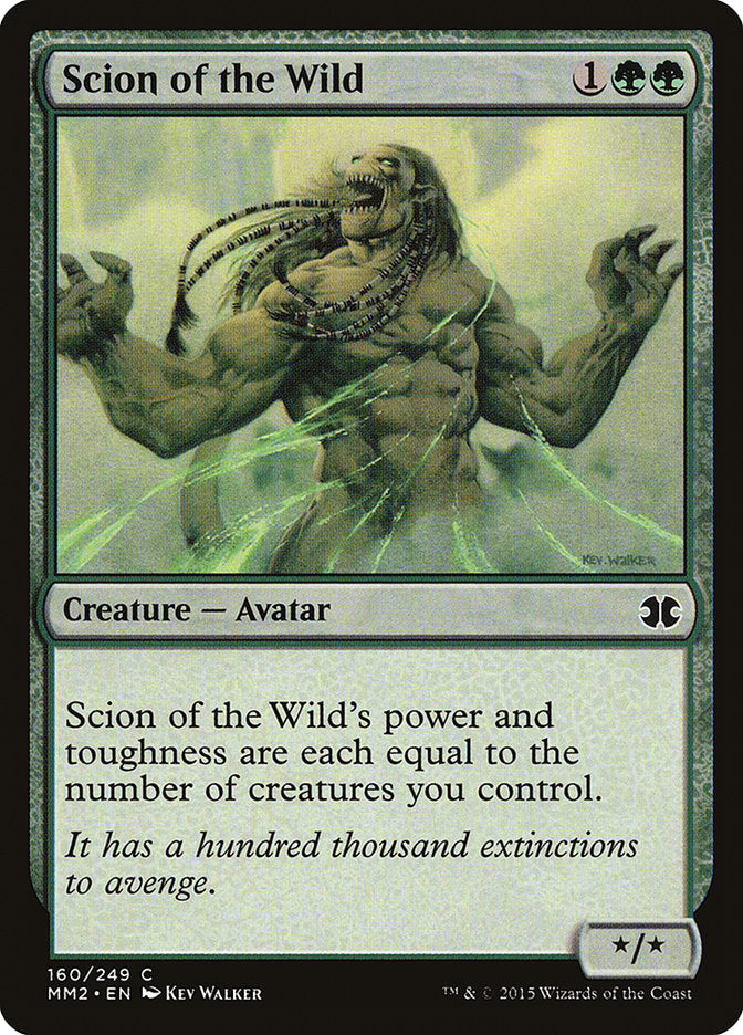 Scion of the Wild [Modern Masters 2015] | PLUS EV GAMES 