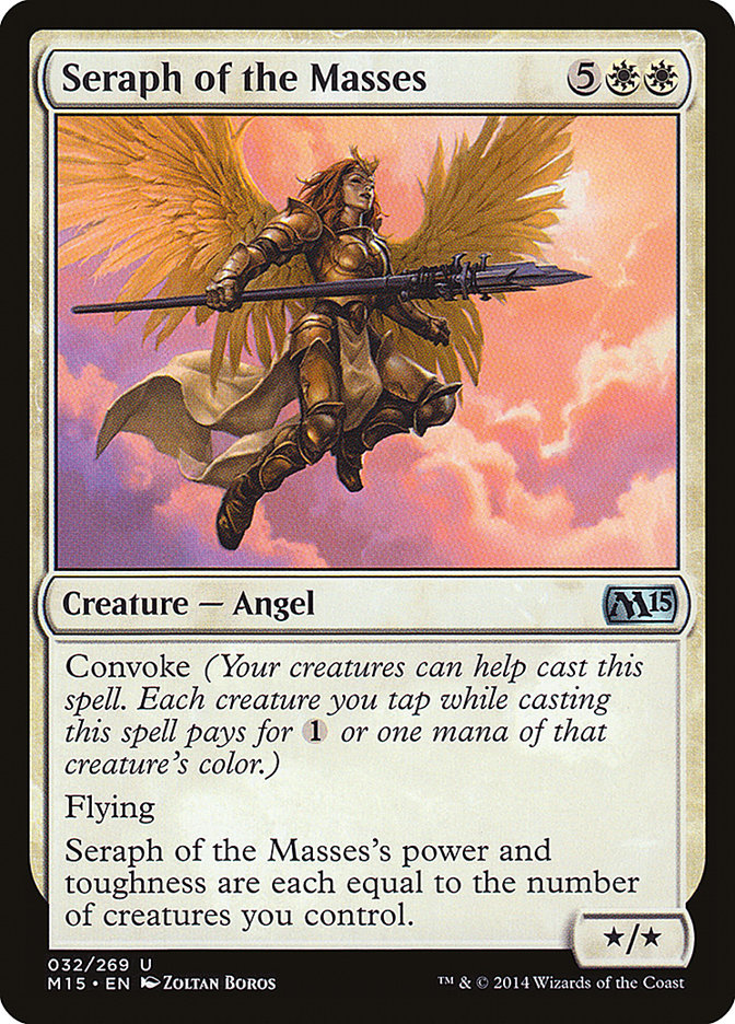 Seraph of the Masses [Magic 2015] | PLUS EV GAMES 