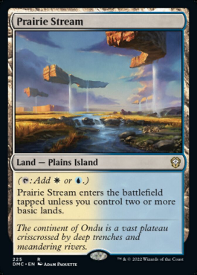 Prairie Stream [Dominaria United Commander] | PLUS EV GAMES 