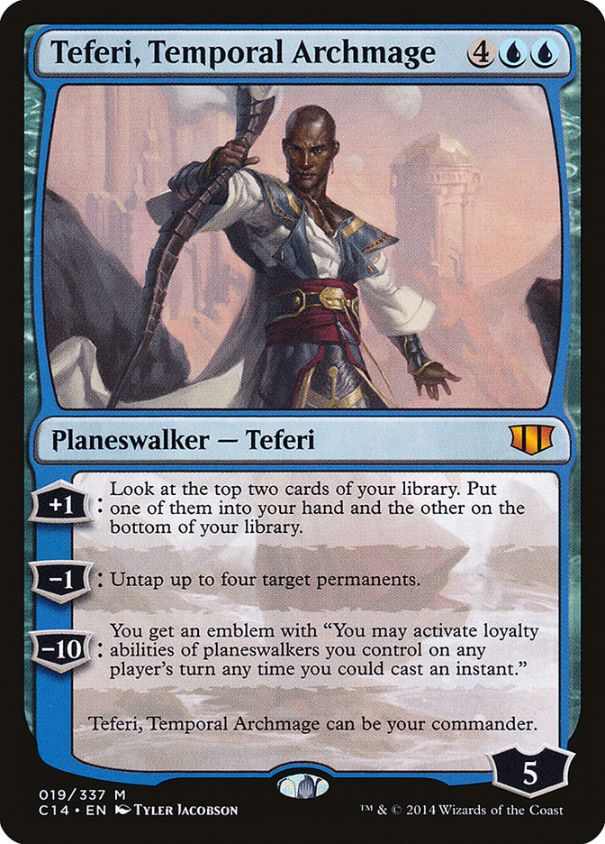 Teferi, Temporal Archmage [Commander 2014] | PLUS EV GAMES 