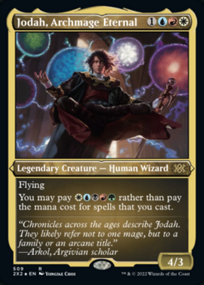 Jodah, Archmage Eternal (Foil Etched) [Double Masters 2022] | PLUS EV GAMES 