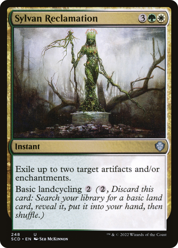 Sylvan Reclamation [Starter Commander Decks] | PLUS EV GAMES 