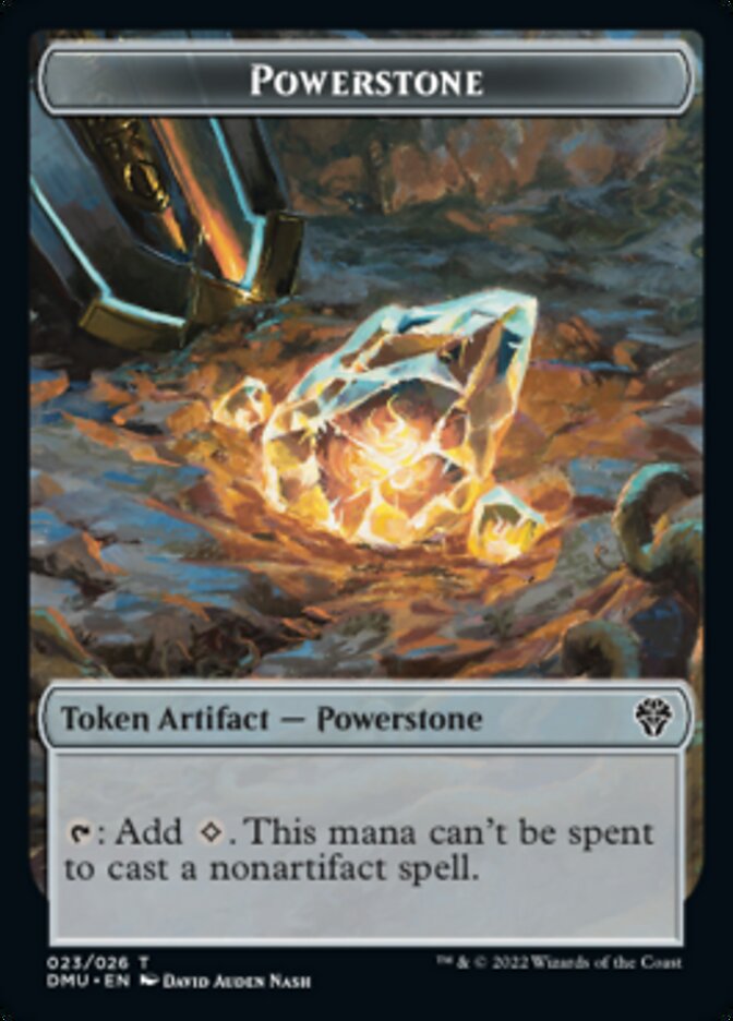 Powerstone Token [Dominaria United Tokens] | PLUS EV GAMES 