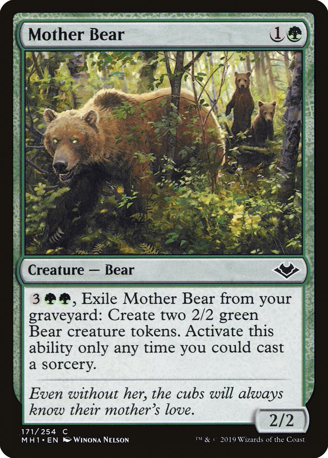 Mother Bear [Modern Horizons] | PLUS EV GAMES 