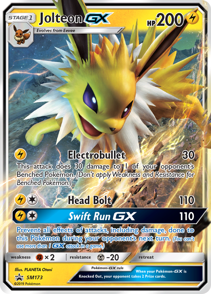 Jolteon-GX [SM Black Star Promos]