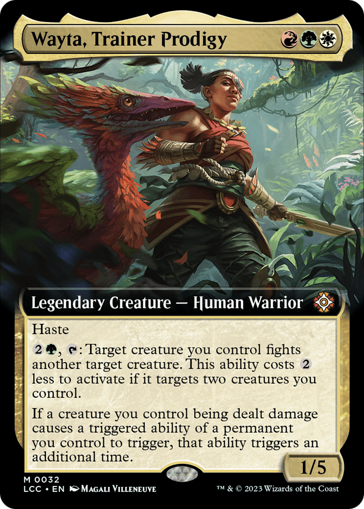 Wayta, Trainer Prodigy (Extended Art) [The Lost Caverns of Ixalan Commander] | PLUS EV GAMES 