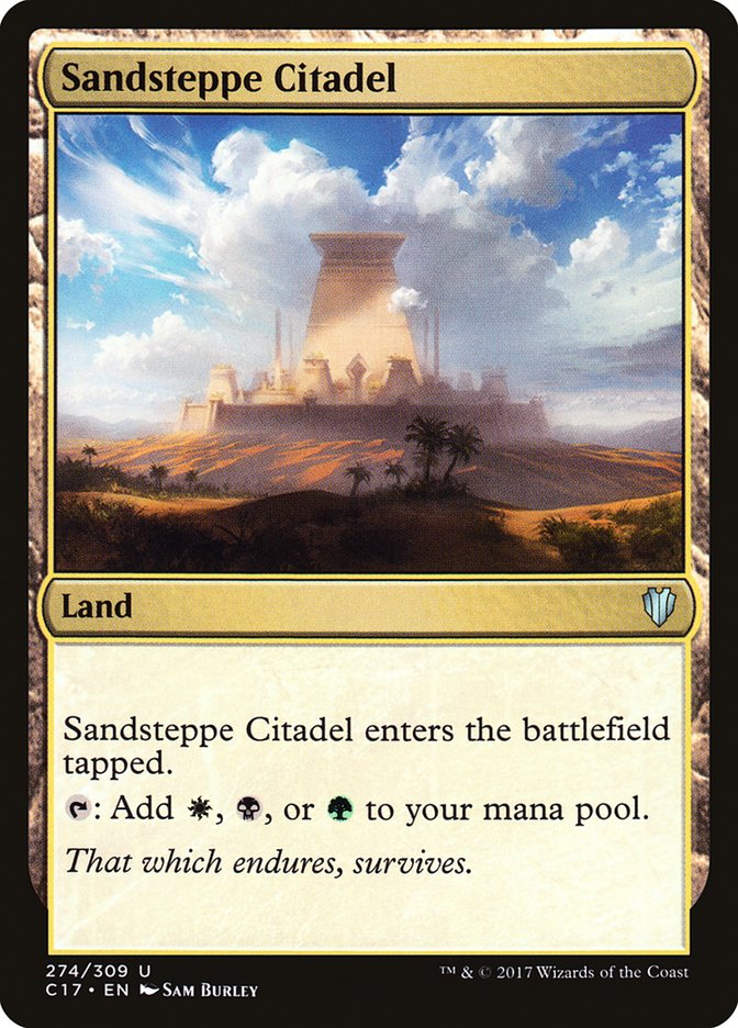 Sandsteppe Citadel [Commander 2017] | PLUS EV GAMES 