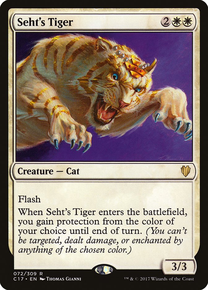 Seht's Tiger [Commander 2017] | PLUS EV GAMES 