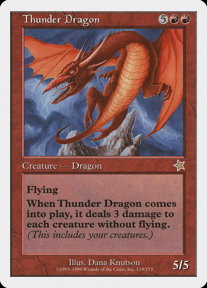 Thunder Dragon [Starter 1999] | PLUS EV GAMES 