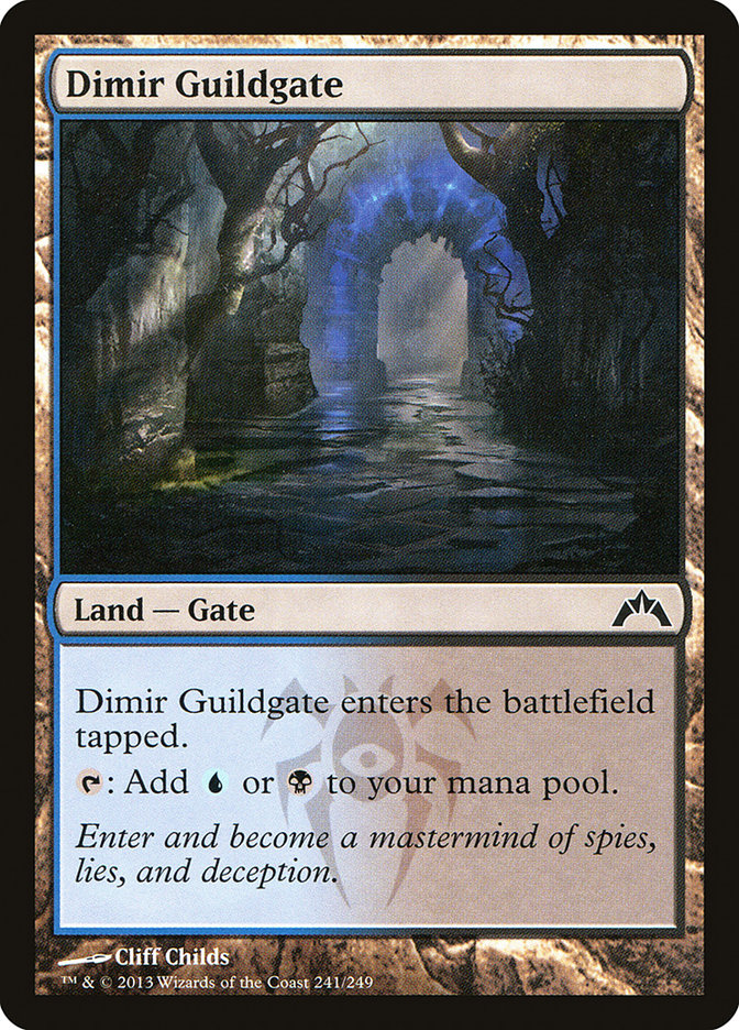 Dimir Guildgate [Gatecrash] | PLUS EV GAMES 