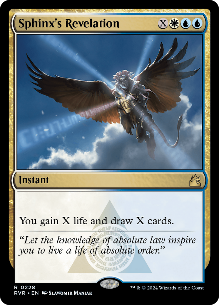 Sphinx's Revelation [Ravnica Remastered] | PLUS EV GAMES 