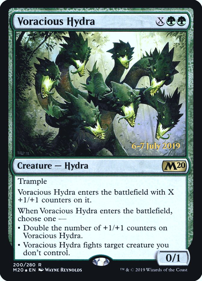 Voracious Hydra  [Core Set 2020 Prerelease Promos] | PLUS EV GAMES 