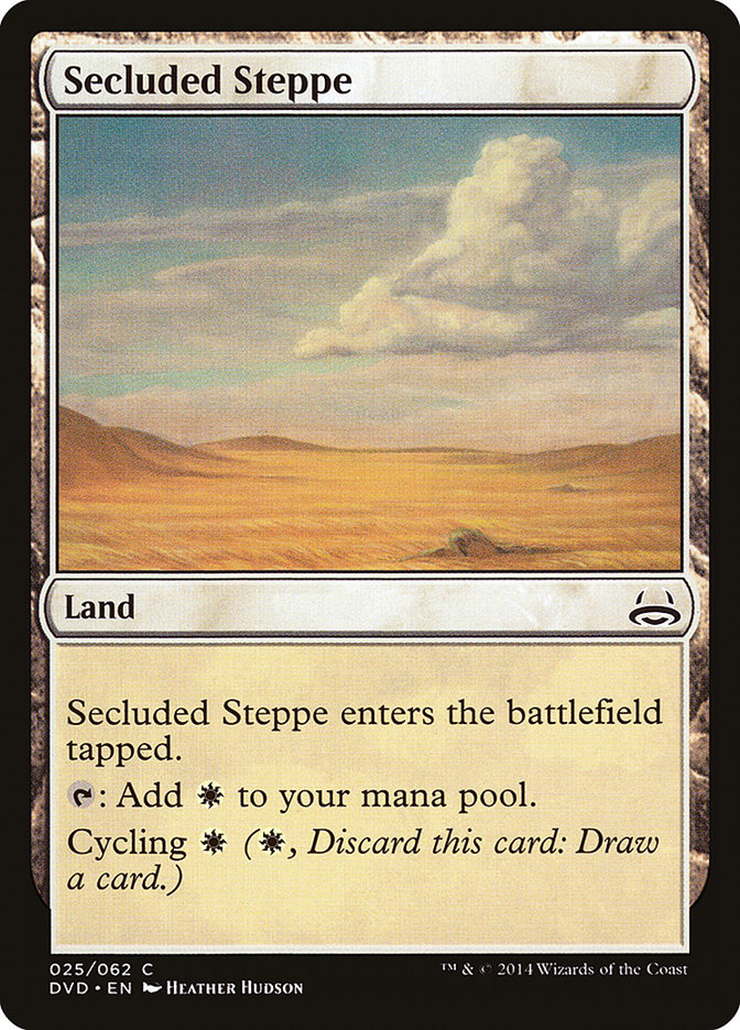 Secluded Steppe (Divine vs. Demonic) [Duel Decks Anthology] | PLUS EV GAMES 