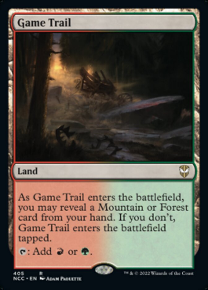 Game Trail [Streets of New Capenna Commander] | PLUS EV GAMES 