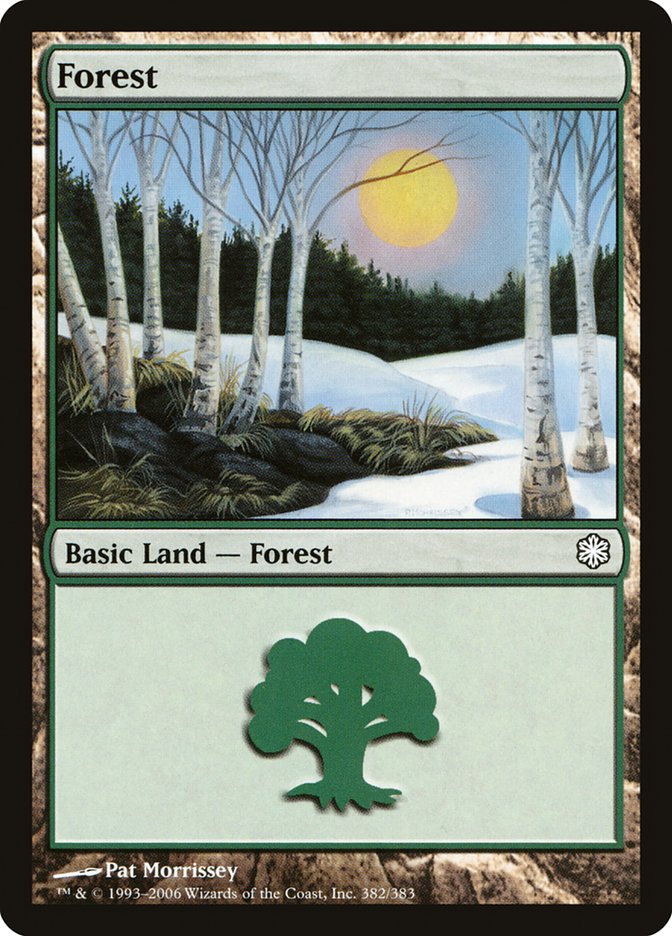 Forest (382) [Coldsnap Theme Decks] | PLUS EV GAMES 
