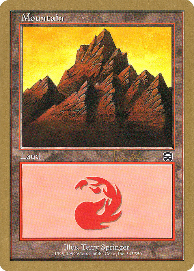 Mountain (jt343) (Jan Tomcani) (MMQ) [World Championship Decks 2001] | PLUS EV GAMES 