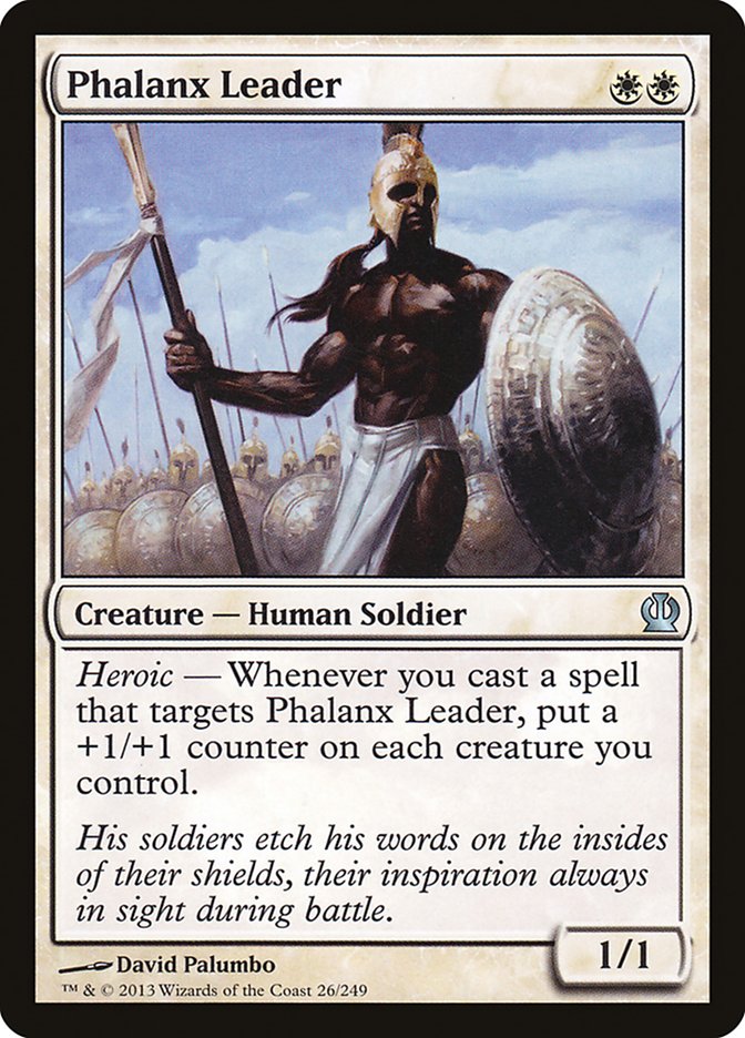 Phalanx Leader [Theros] | PLUS EV GAMES 