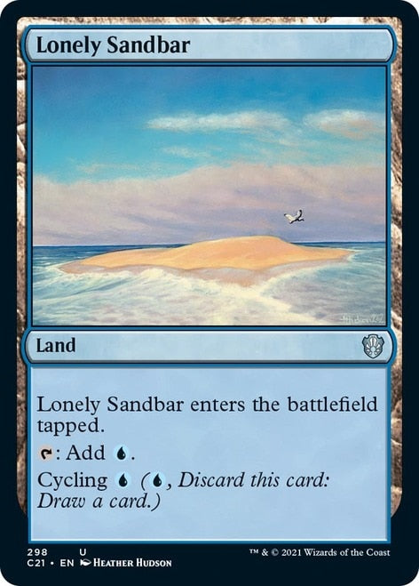 Lonely Sandbar [Commander 2021] | PLUS EV GAMES 