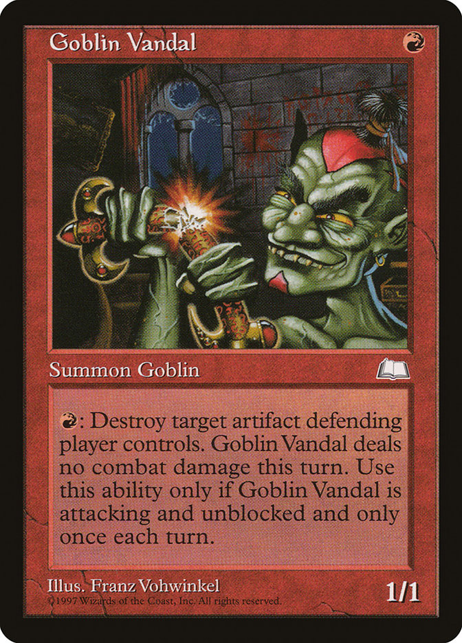 Goblin Vandal [Weatherlight] | PLUS EV GAMES 