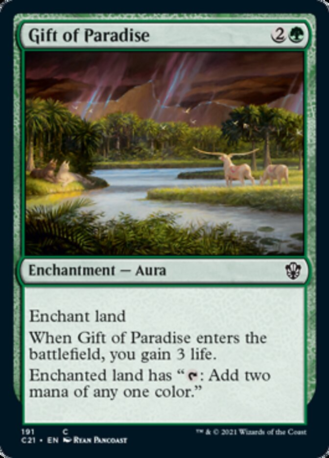 Gift of Paradise [Commander 2021] | PLUS EV GAMES 