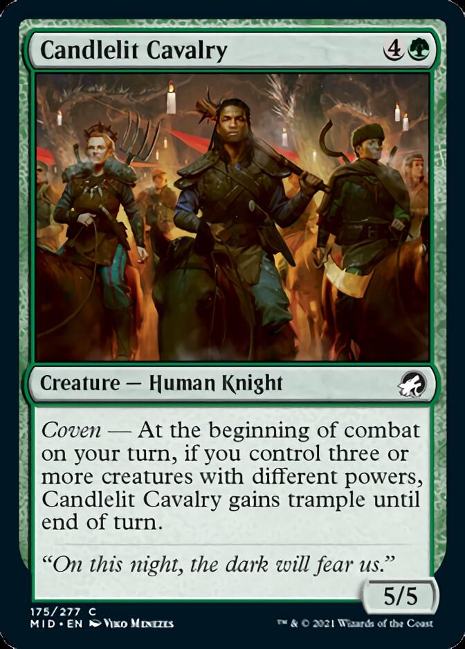 Candlelit Cavalry [Innistrad: Midnight Hunt] | PLUS EV GAMES 