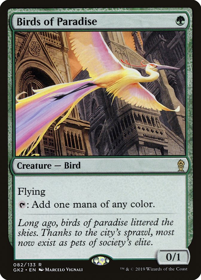 Birds of Paradise [Ravnica Allegiance Guild Kit] | PLUS EV GAMES 