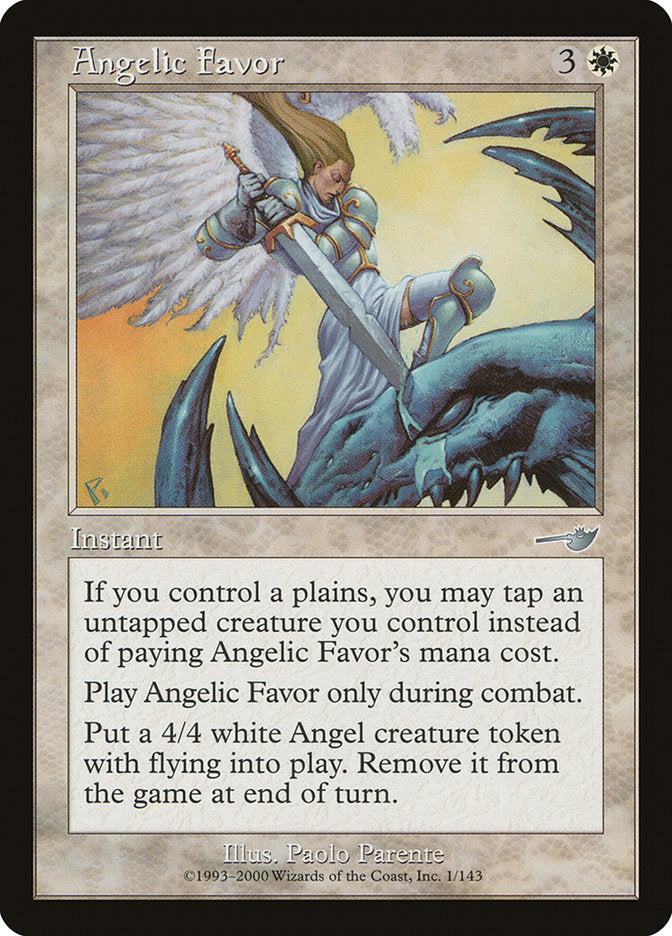Angelic Favor [Nemesis] | PLUS EV GAMES 