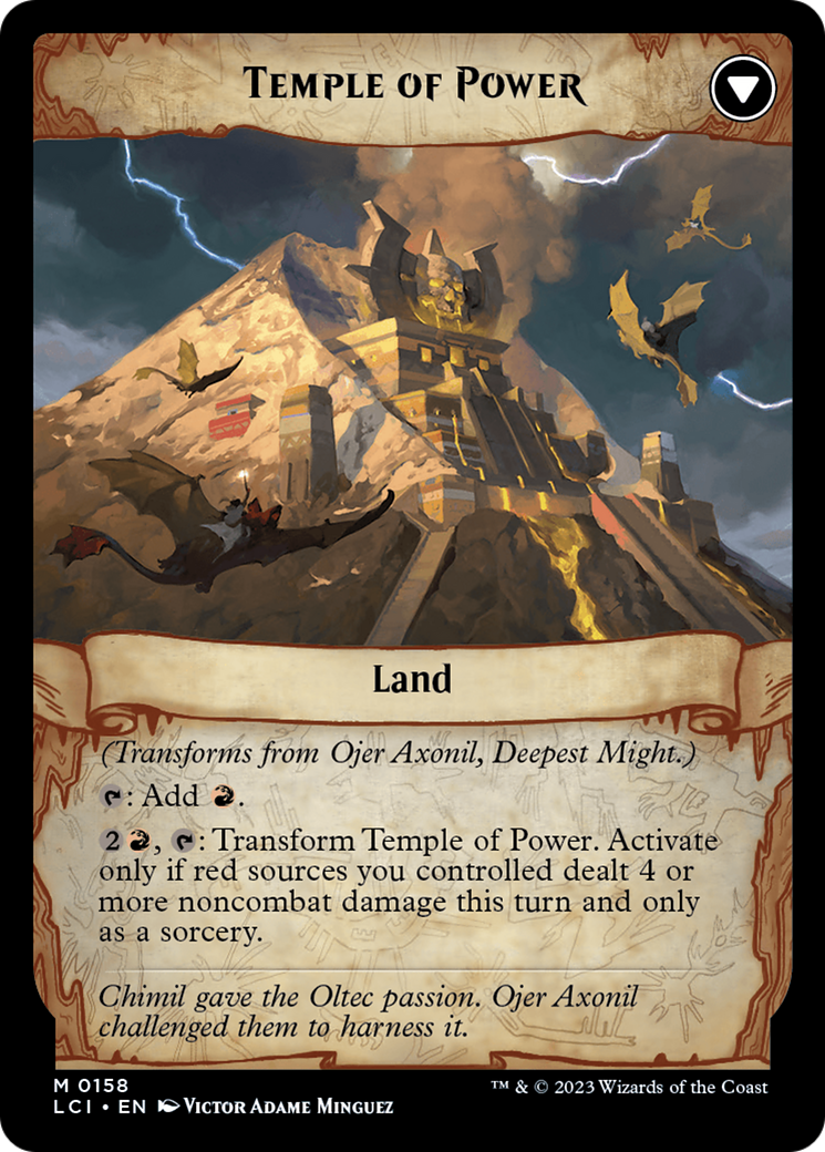 Ojer Axonil, Deepest Might // Temple of Power [The Lost Caverns of Ixalan] | PLUS EV GAMES 
