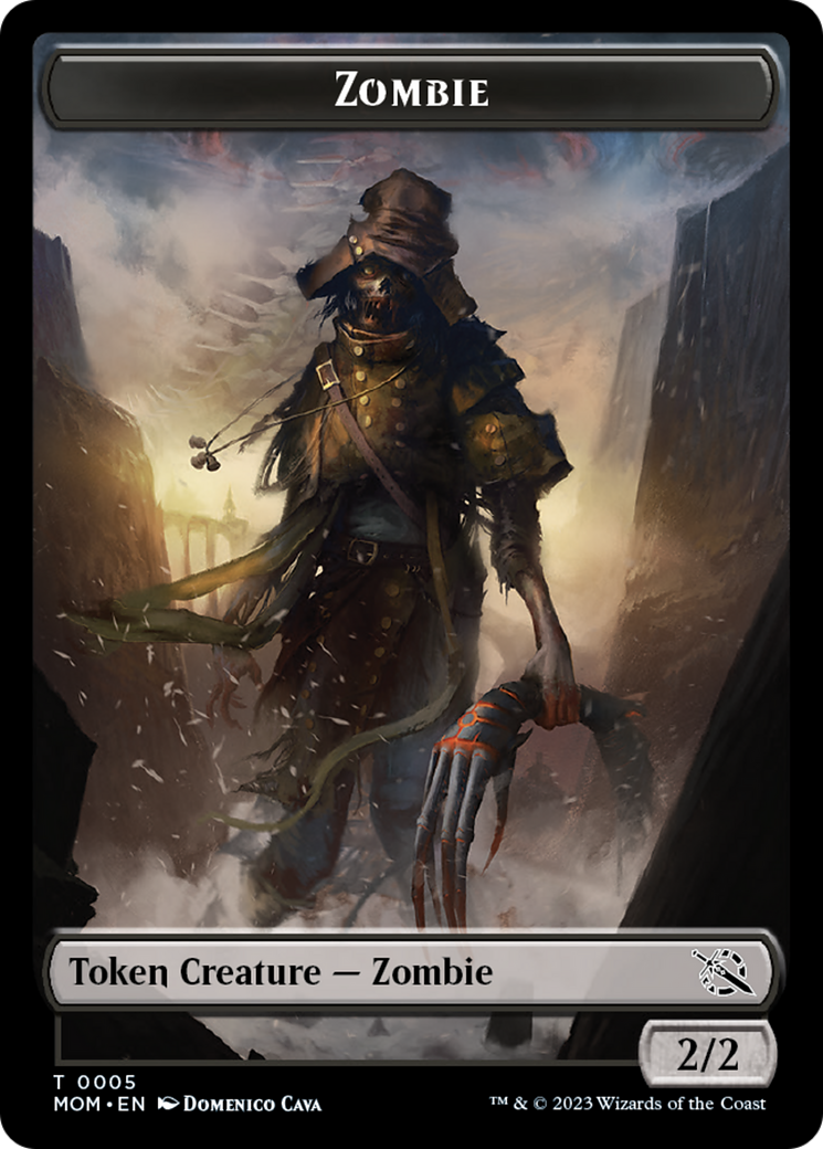 Zombie Token [March of the Machine Tokens] | PLUS EV GAMES 