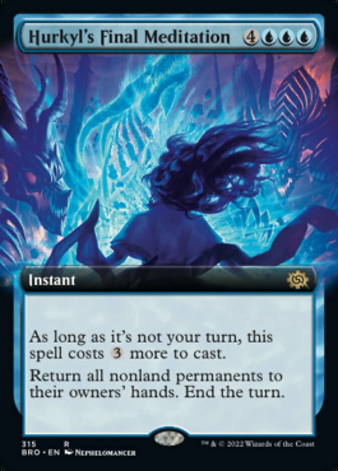 Hurkyl's Final Meditation (Extended Art) [The Brothers' War] | PLUS EV GAMES 
